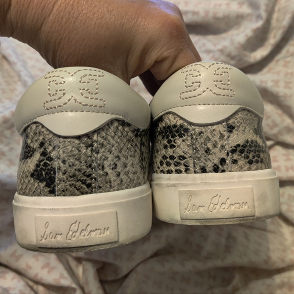 Sam Edelman Ethyl Python sneaker  sz 9.5 - Picture 5 of 8